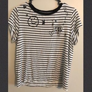 Striped Sleeping Shirt